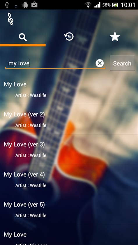 Song Chord Finder (Android) software credits, cast, crew of song